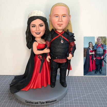 Custom Cosplay Couple Bobblehead