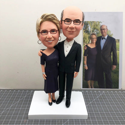 Custom Couple Bobbleheads
