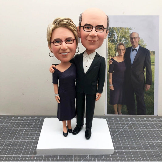 Custom Couple Bobbleheads