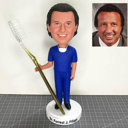 Custom Dentist Bobblehead That Looks Like You