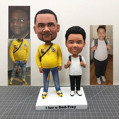 Custom Double Bobbleheads