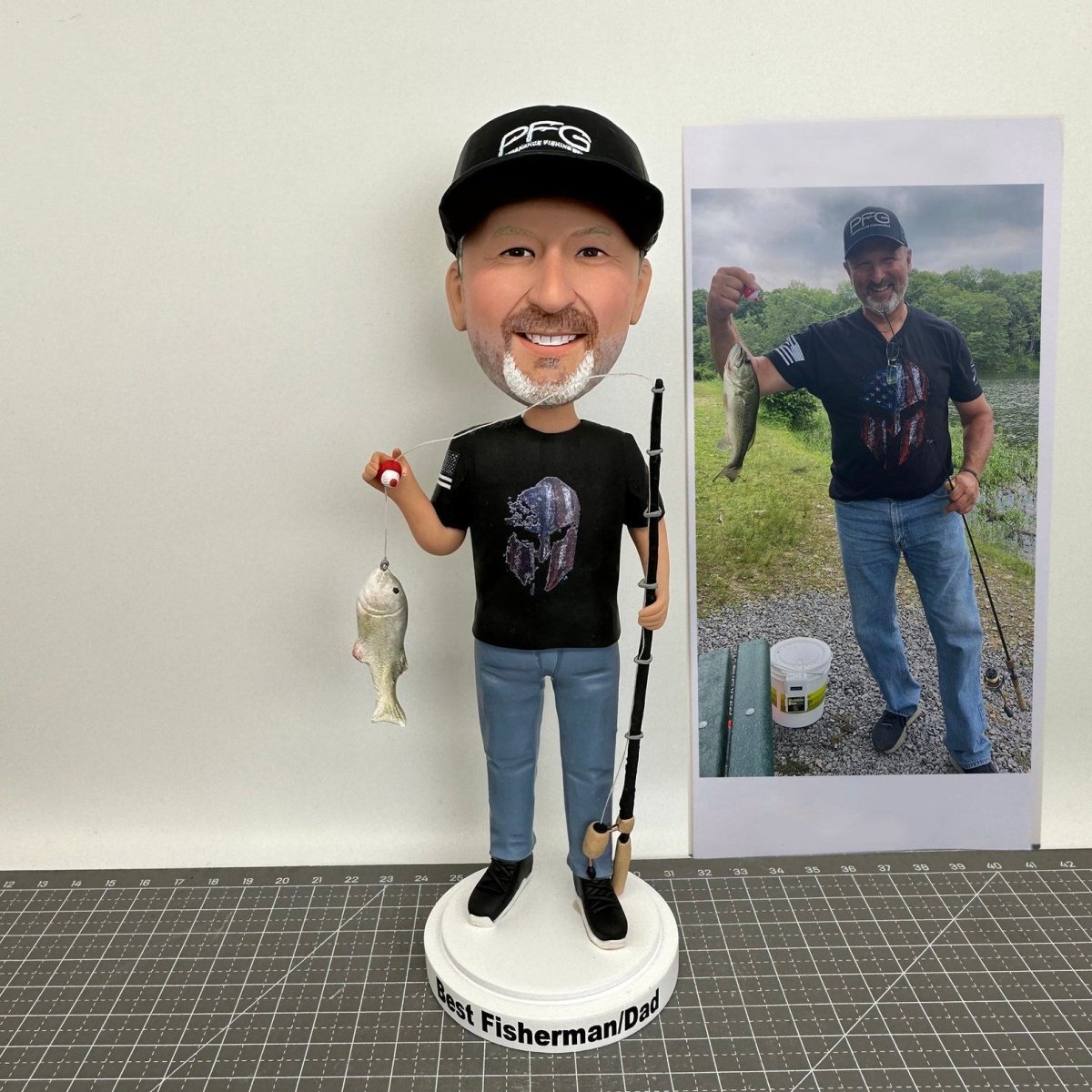 Custom Fishing Bobblehead