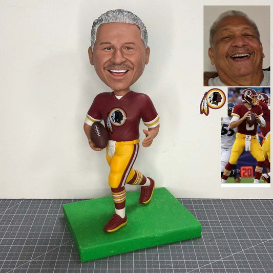 Custom Football Player Bobblehead