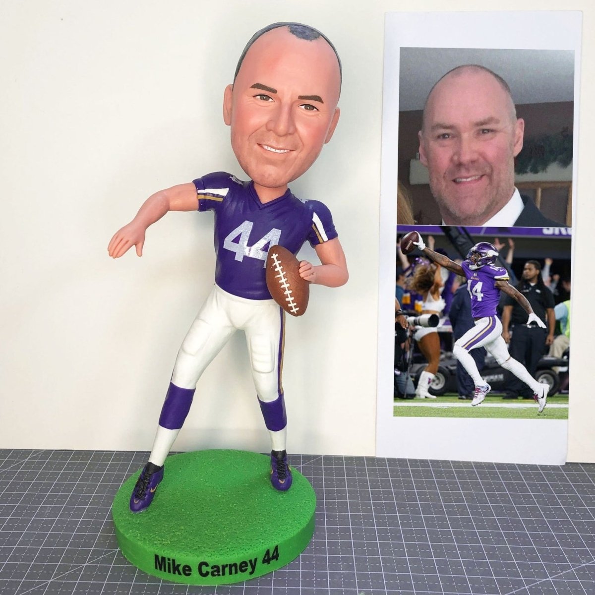 Custom Football Player Bobblehead