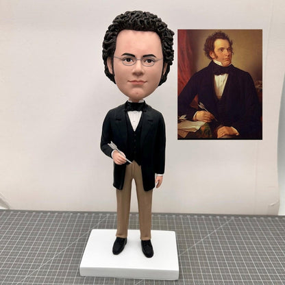 Custom Gentleman and Scholar Bobbleheads