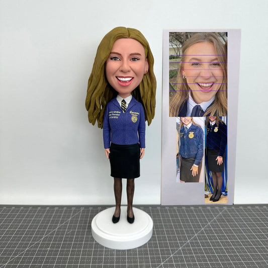 Custom Girlfriend & Daughter Bobbleheads