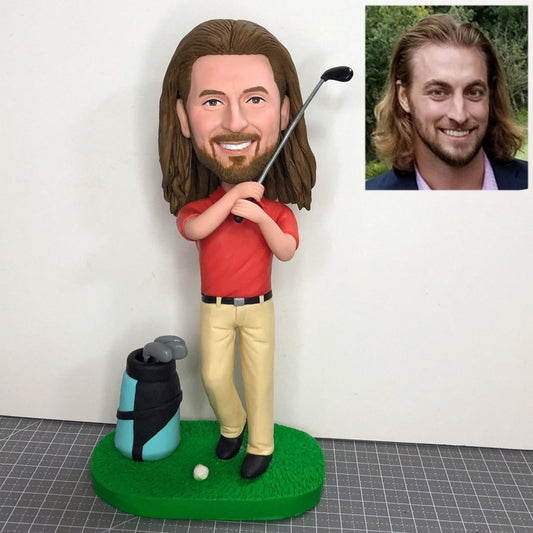 Custom Golf Bobblehead Figurine