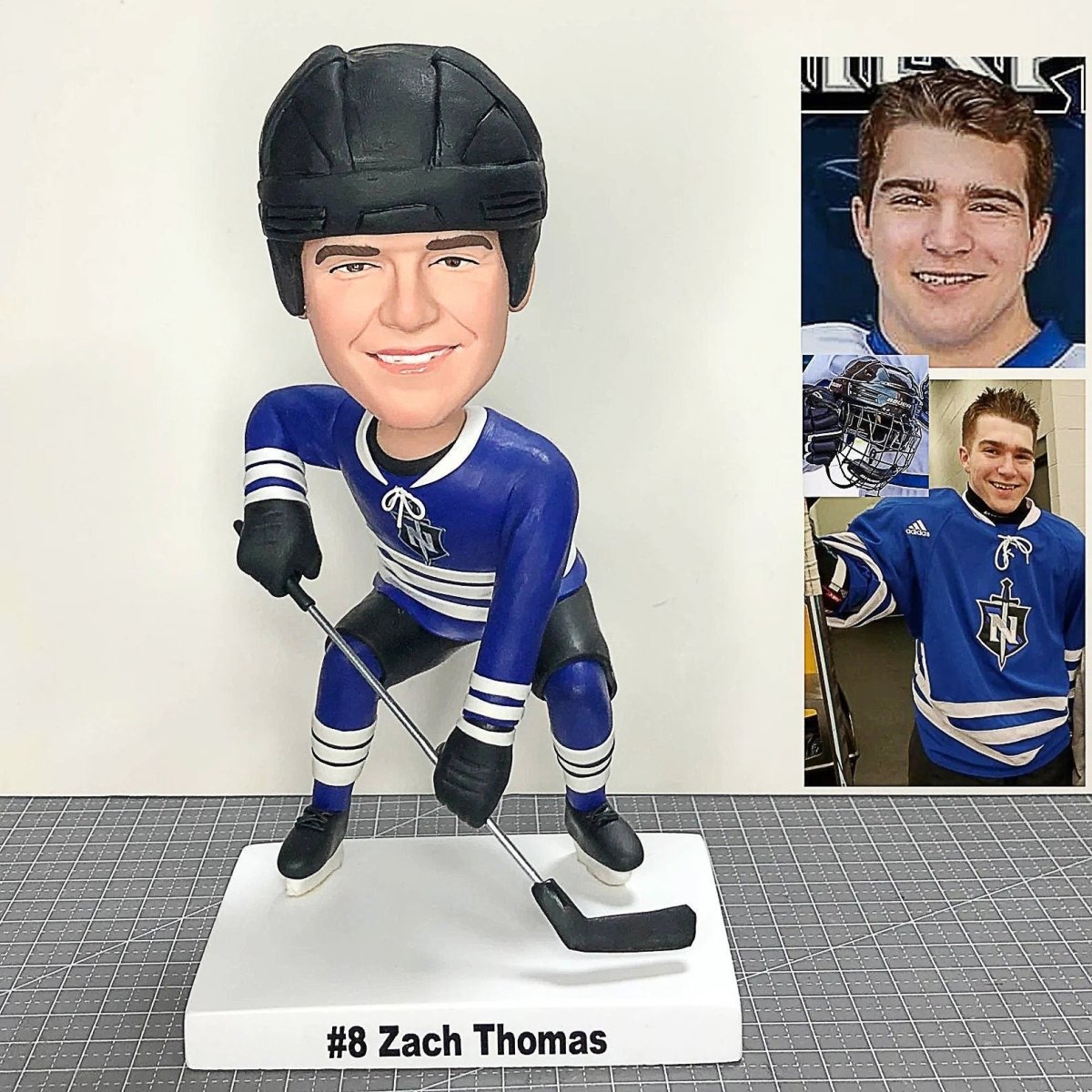 Custom Hockey Player Bobblehead