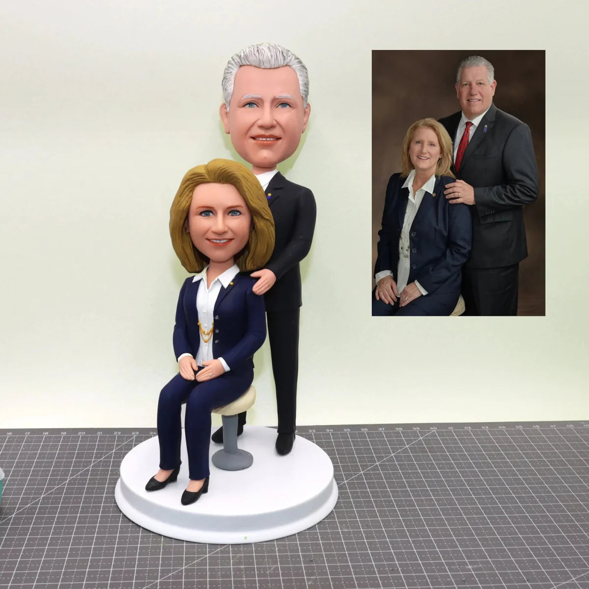 Custom Husband And Wife Bobbleheads