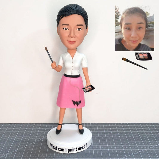 Custom Makeup Artist Bobblehead