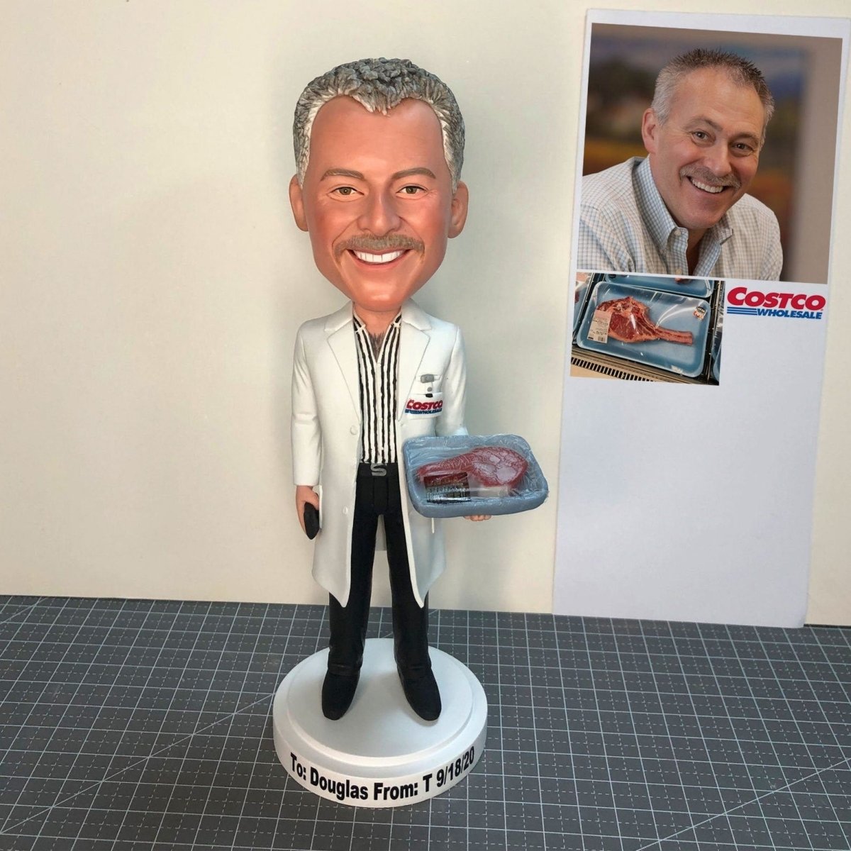 Custom Office Bobbleheads Costco Employee