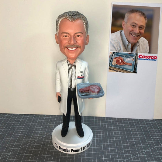 Custom Office Bobbleheads Costco Employee
