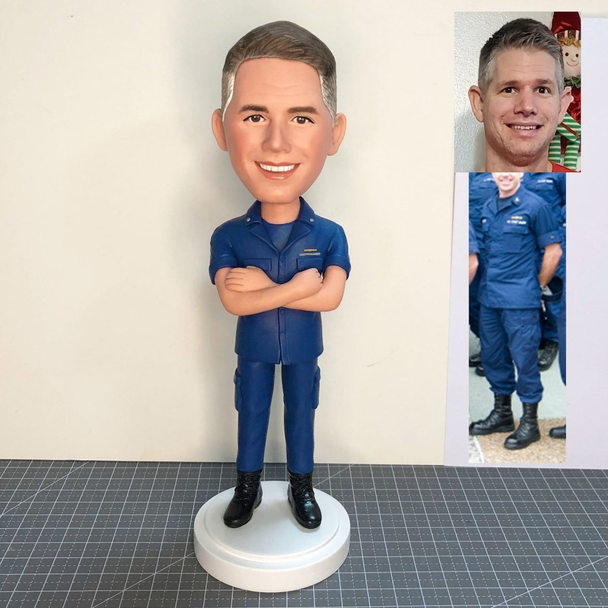Custom Airforce Officer and Soldier Bobblehead