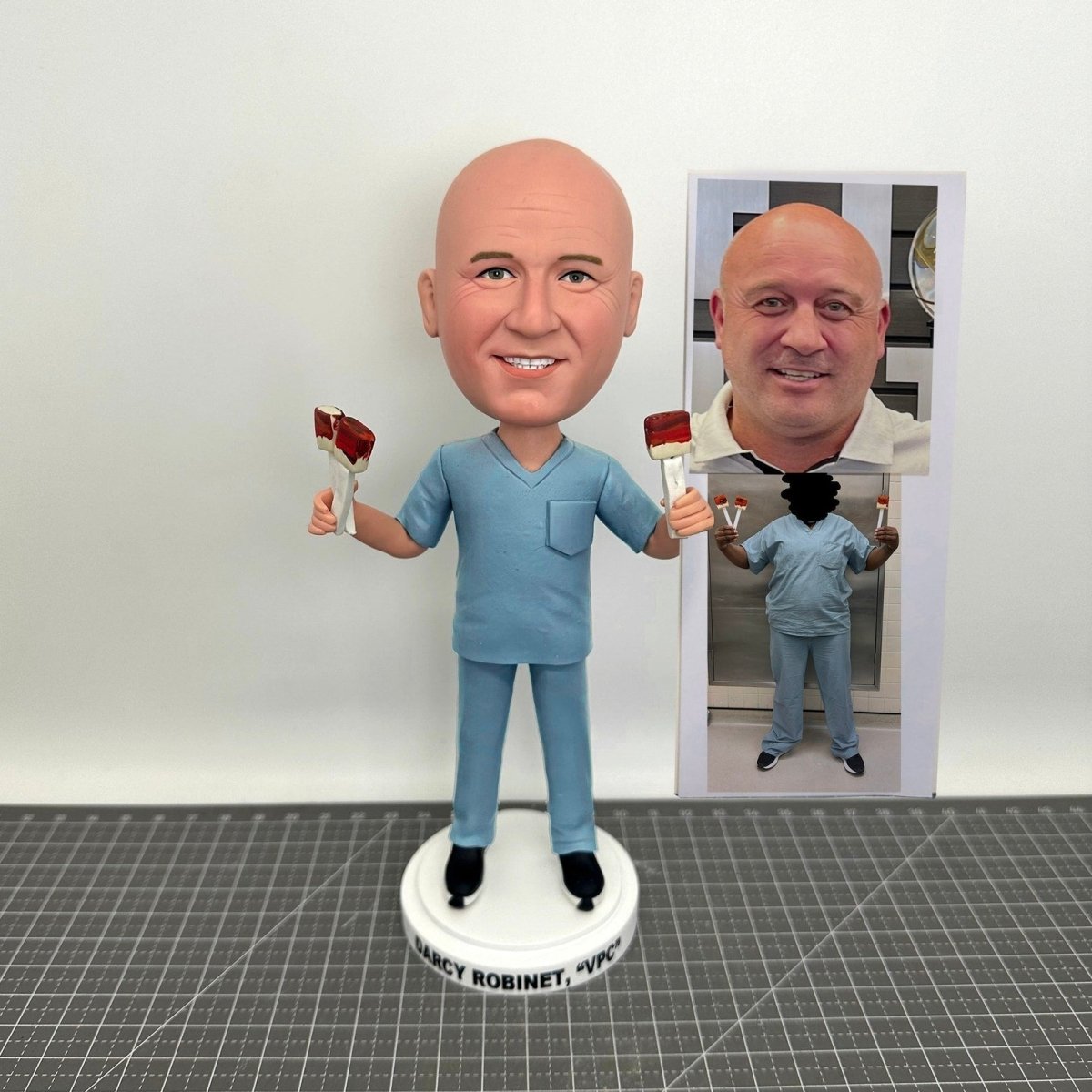 Custom Painter Bobblehead