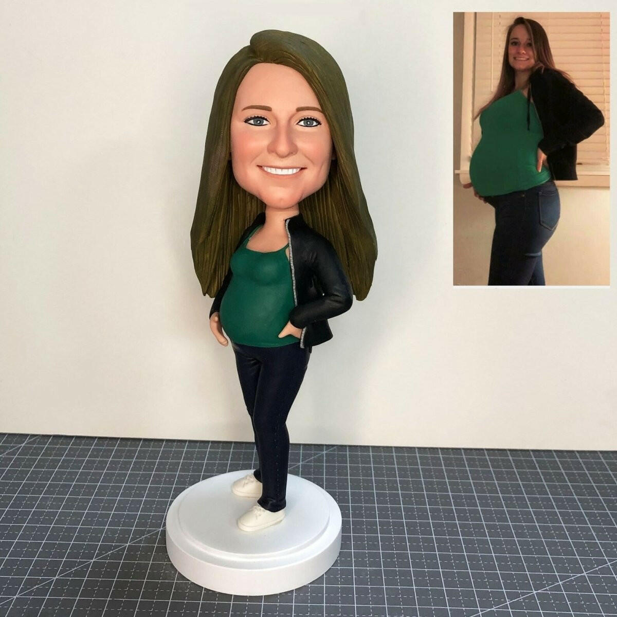 Custom Pregnant Bobbleheads