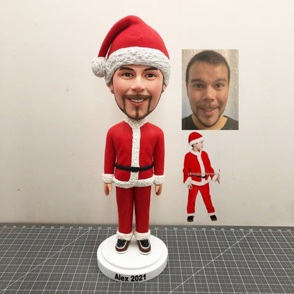 Custom Santa Bobblehead