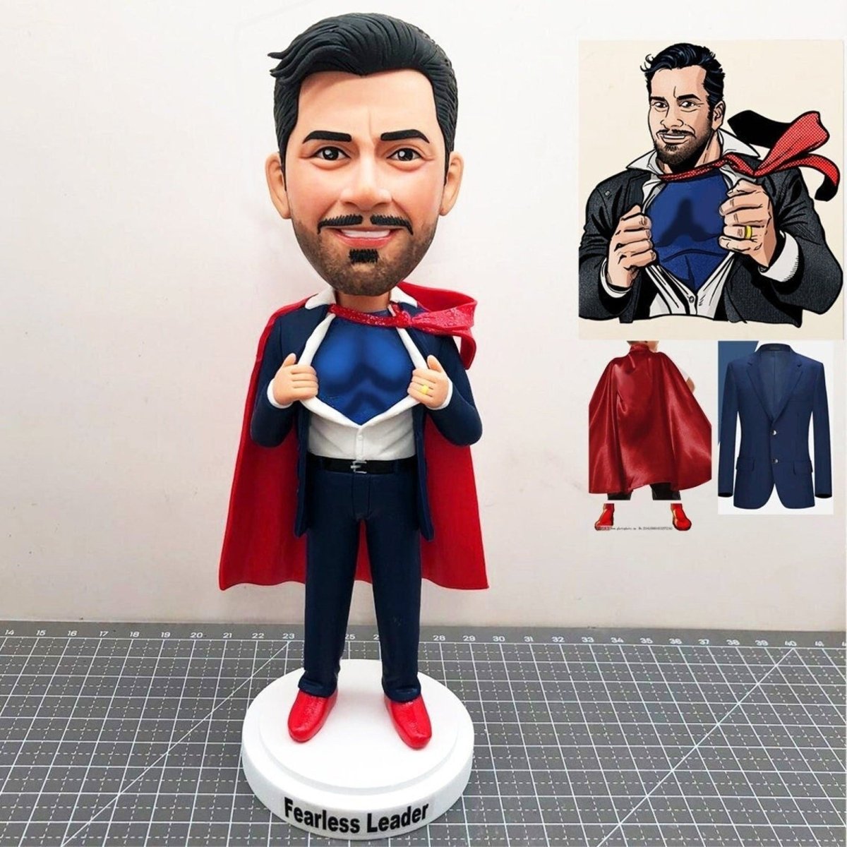 Custom Superhero Bobblehead for Adults