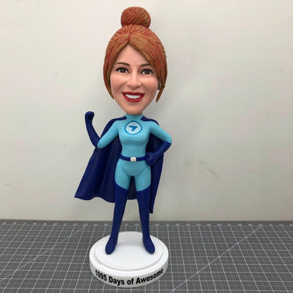 Custom Superwoman Bobblehead Figurine