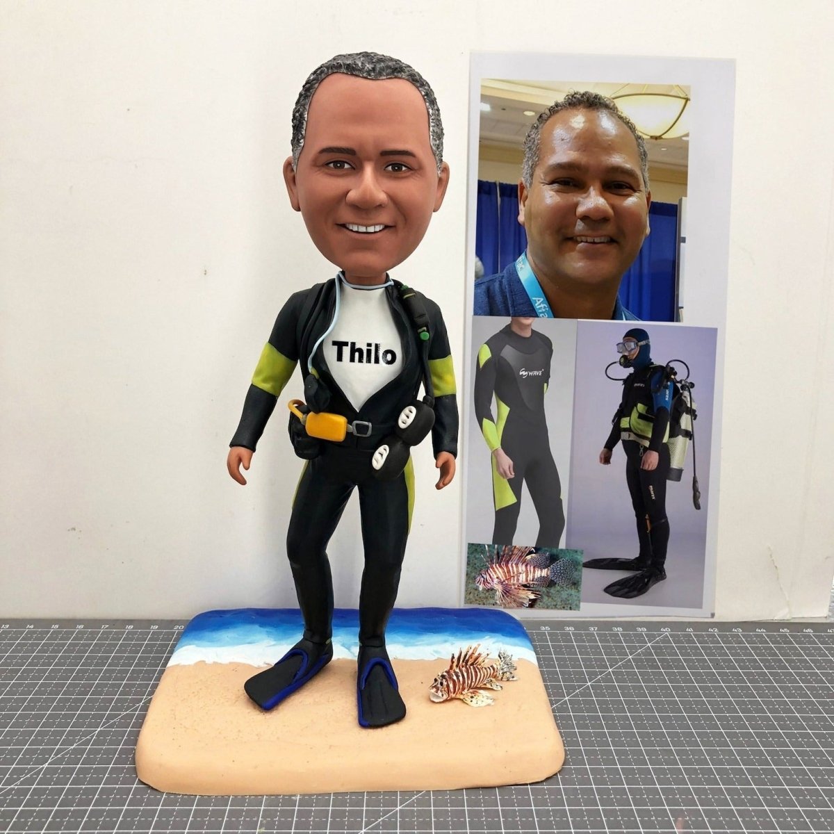 Custom Swimming and Diving Bobblehead