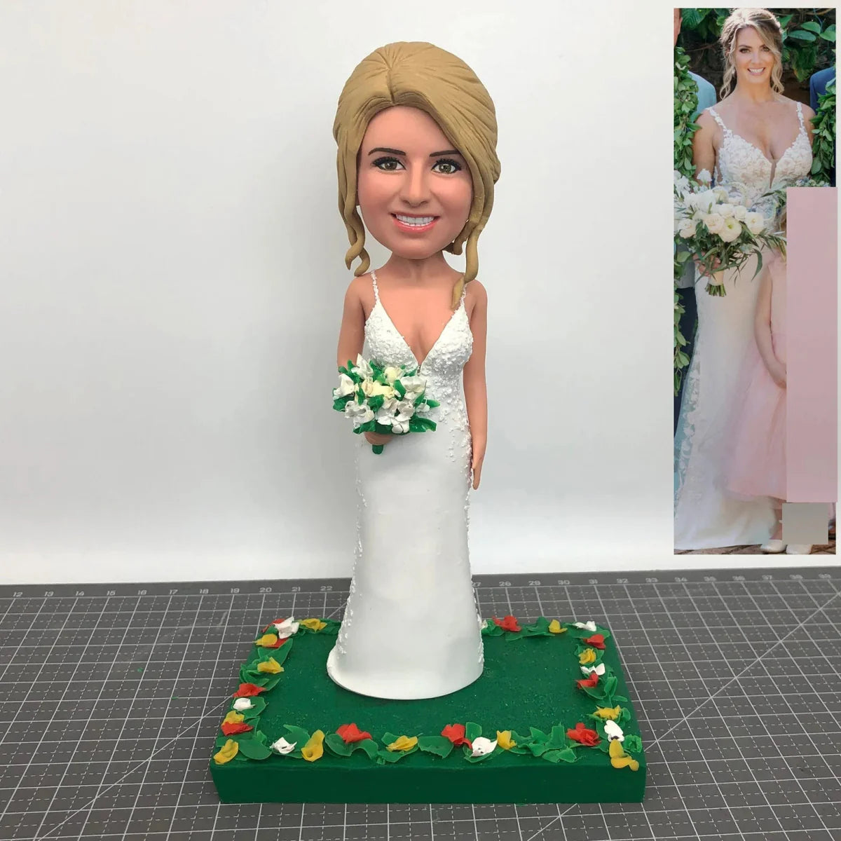 Custom Wedding Bobbleheads for Wife & Bridesmaids