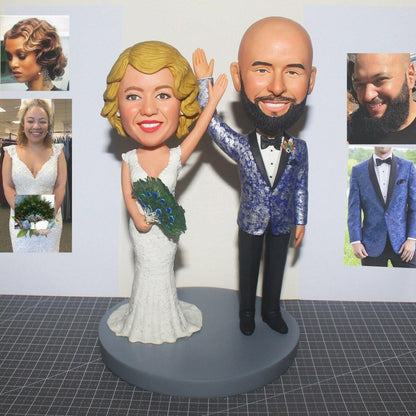 Custom Wedding Cake Topper Figurine