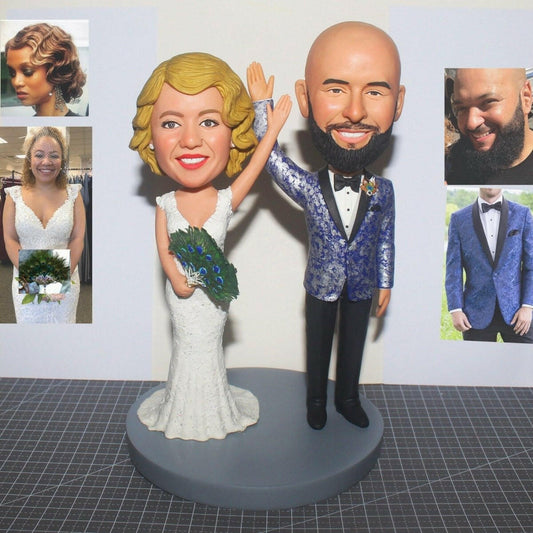 Custom Wedding Cake Topper Figurine