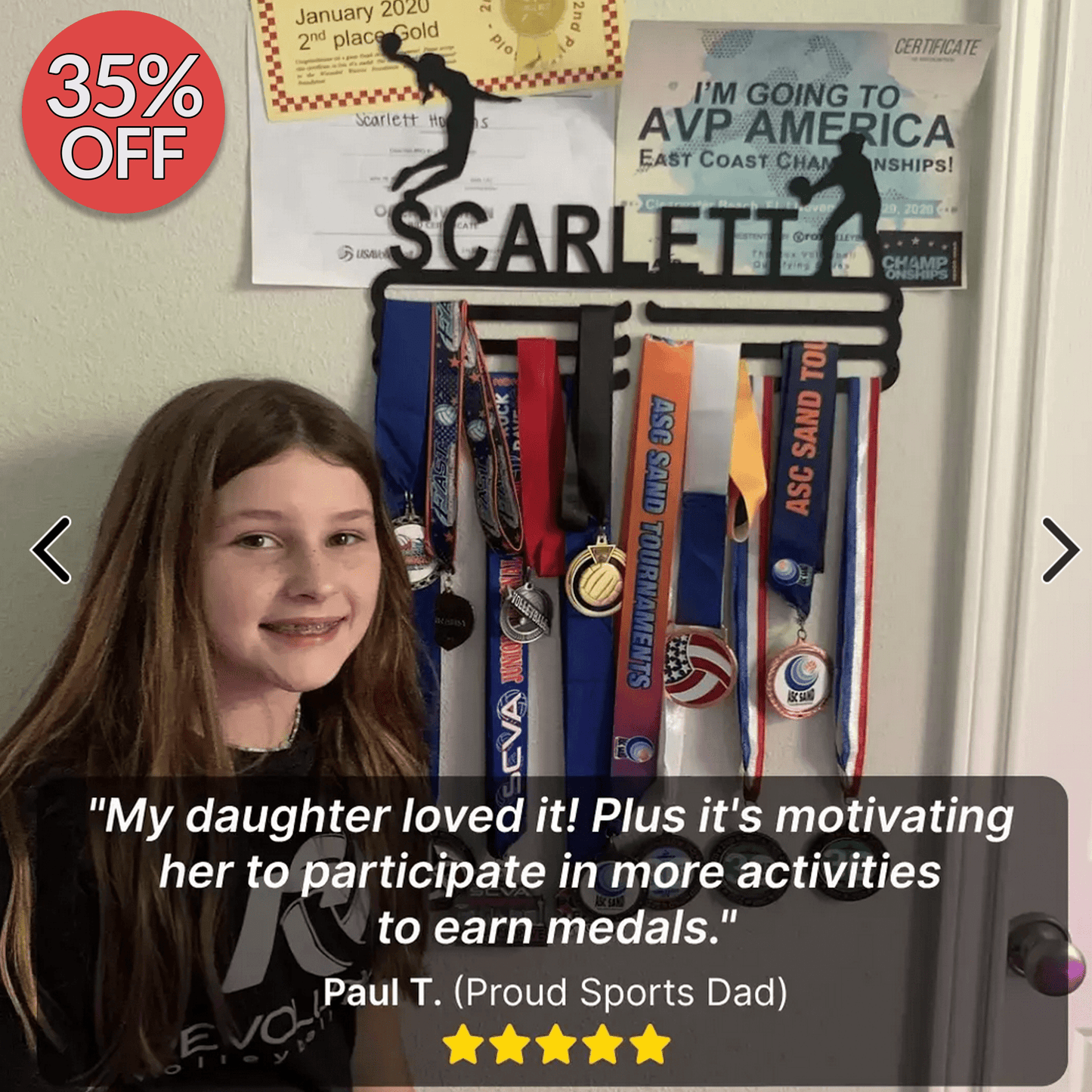 Irish Dance Medal Hanger