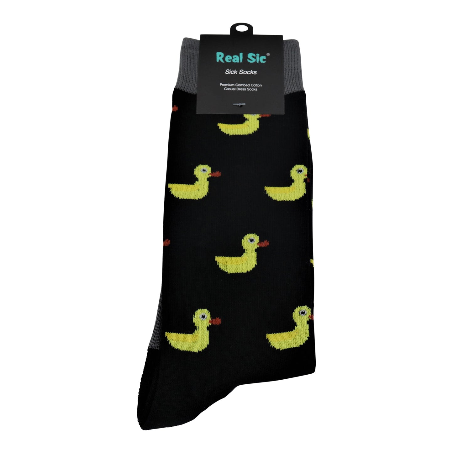 Yellow Duck Socks - Comfy Cotton for Men & Women