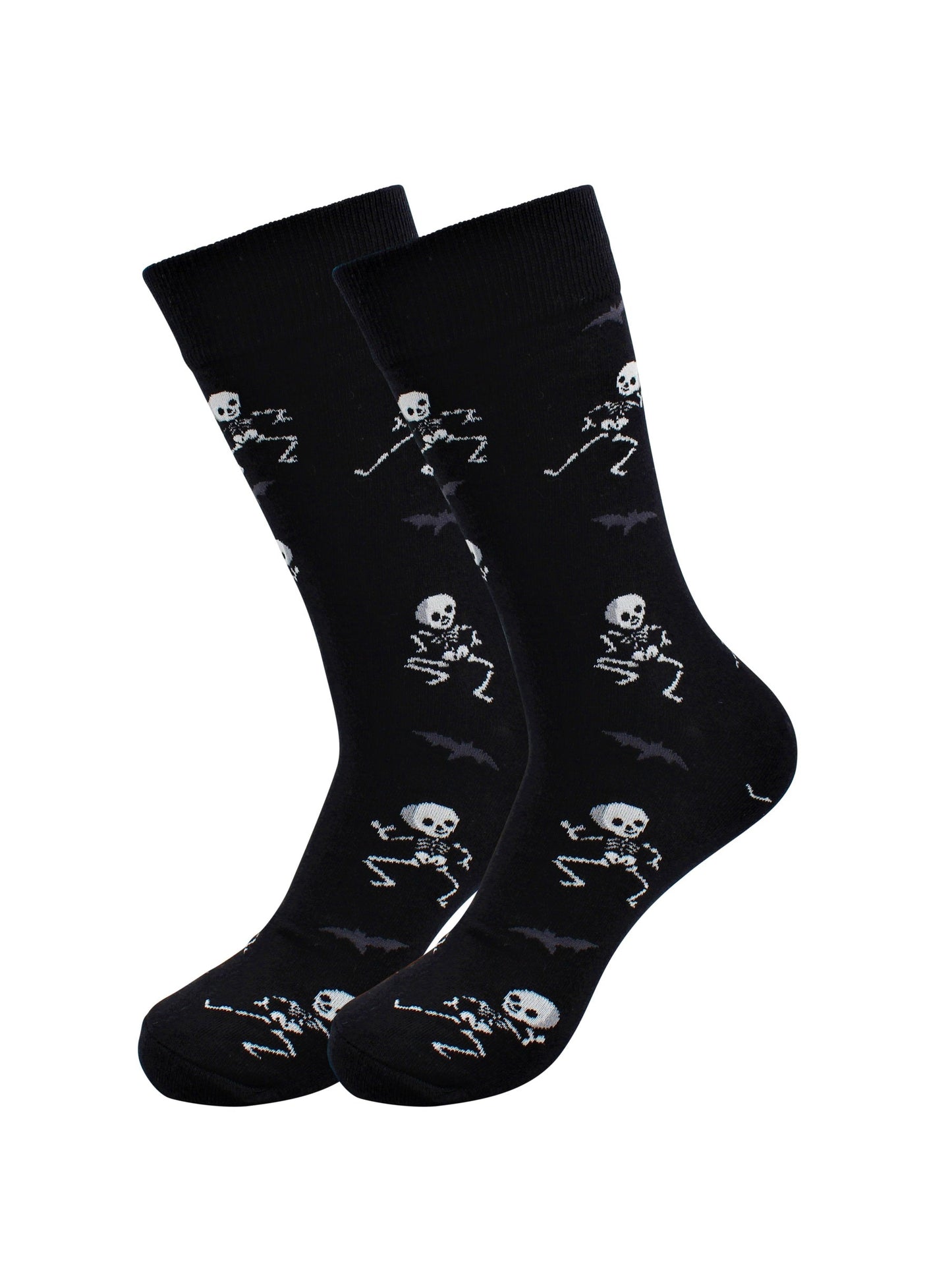 Dancing Skeleton Socks - Comfy Cotton for Men & Women