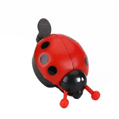 Cute Mini Lovely Beetle Cartoon Ring Bicycle Bell Ring Aluminum Alloy Bike Bell For Cycling Bike Bell Ride Horn Alarm Kid Funny Ladybug Cycling Ride Bike Ring Bell Bike Bells Suitable For Folding Bike Bicycle Horn Loud Sound