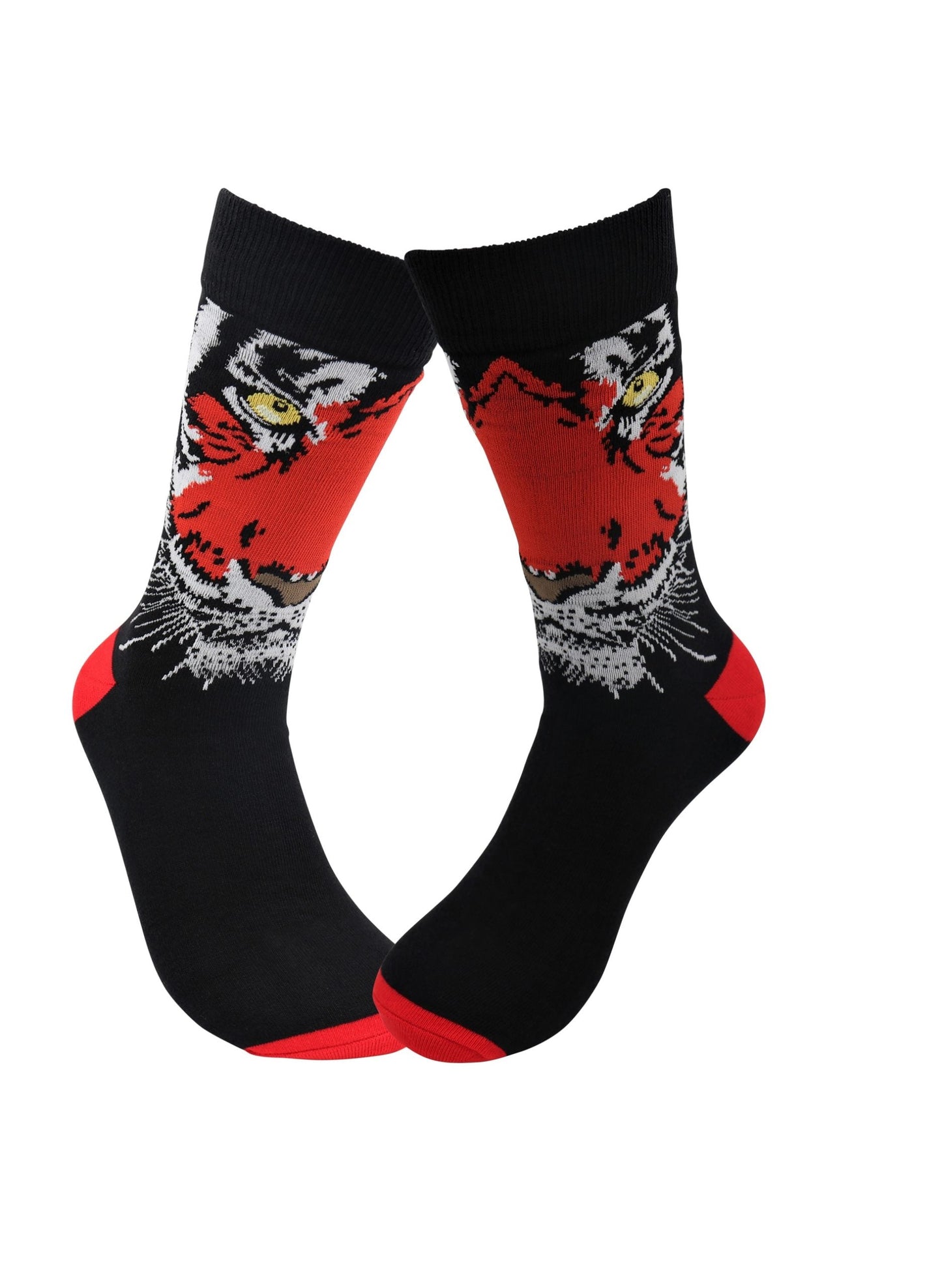 Black Tiger Socks - Comfy Cotton for Men & Women