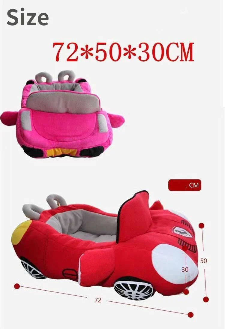 Dog bed car