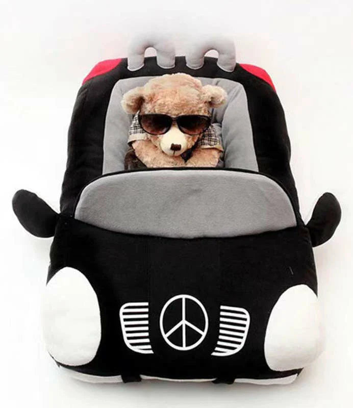 Dog bed car