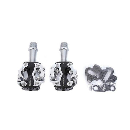 Cycling Road Bike Clipless Pedals Self-Locking Pedals Compatible Pedals Bike Mountain Bike Sealed Clipless Pedals Compatible With Road bikes, Mountain Bikes