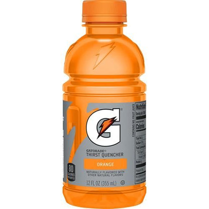 Gatorade Orange Thirst Quencher, 12 Fl Oz Bottles, 6 Pack