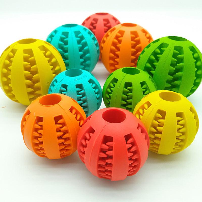 Dog Slow Feeder Rubber Ball Toy