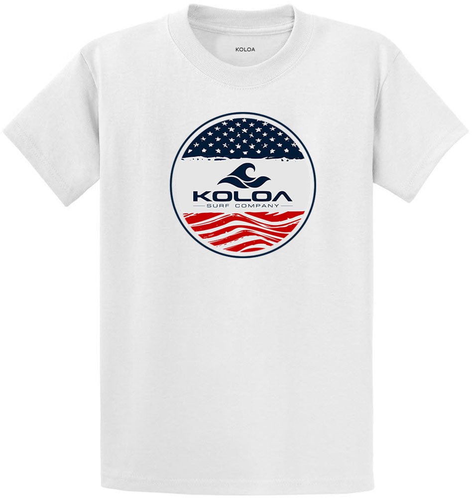 Koloa USA Comfort Tri-Blend T-Shirt