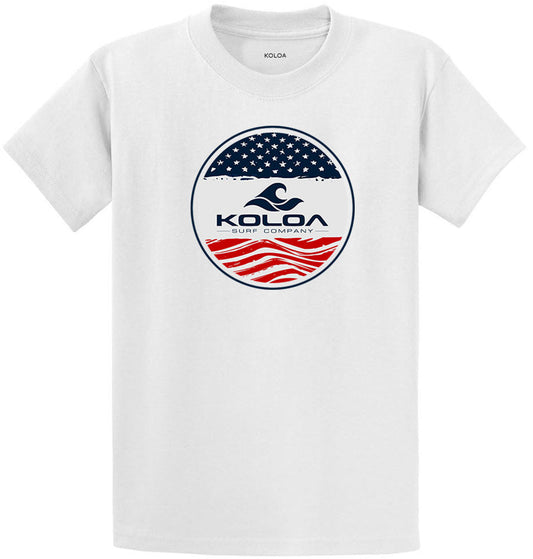 Koloa USA Comfort Tri-Blend T-Shirt