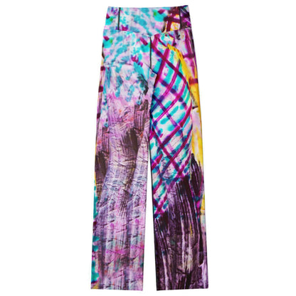 Basquiat High Waist Flare