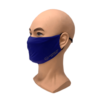 Copper Ion Infused Sports Face Mask for Enhanced Breathability