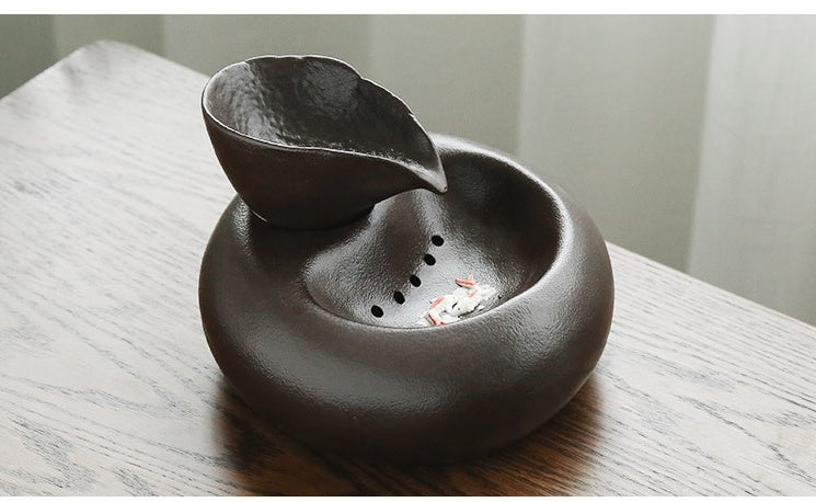 Ceramic Drinking Fountain & Shallow Soaking Pool