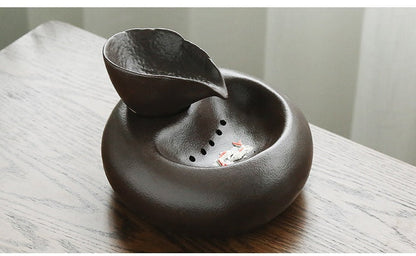 Ceramic Drinking Fountain & Shallow Soaking Pool