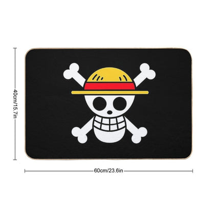 One Piece Mask Stickers Bath Mat
