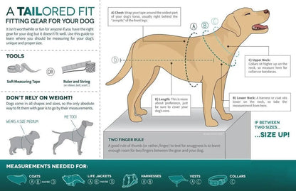 Loft Jacket, Reversible Dog Coat, Dog Coat for Cold Weather, Water-Resistant Dog Jacket with Reflective Trim, Black/Yellow, Medium