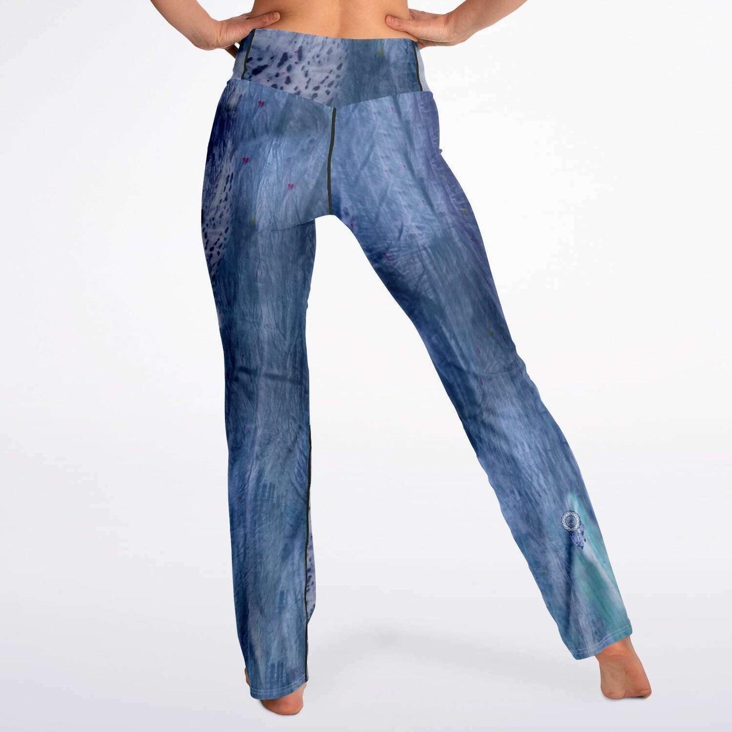 Feather Dream Catcher Flare Leggings