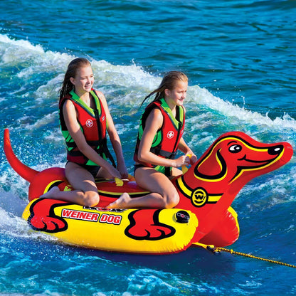 WOW Sports Weiner Dog 2 Towable (19-1000)