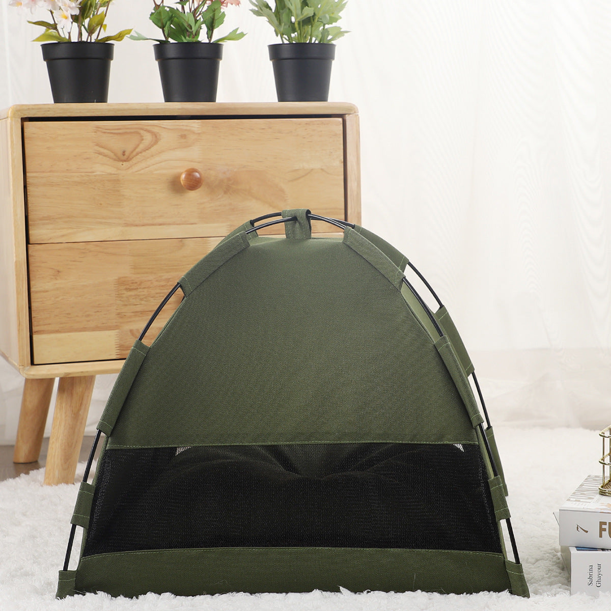 Foldable Cooling Tent Cat Bed