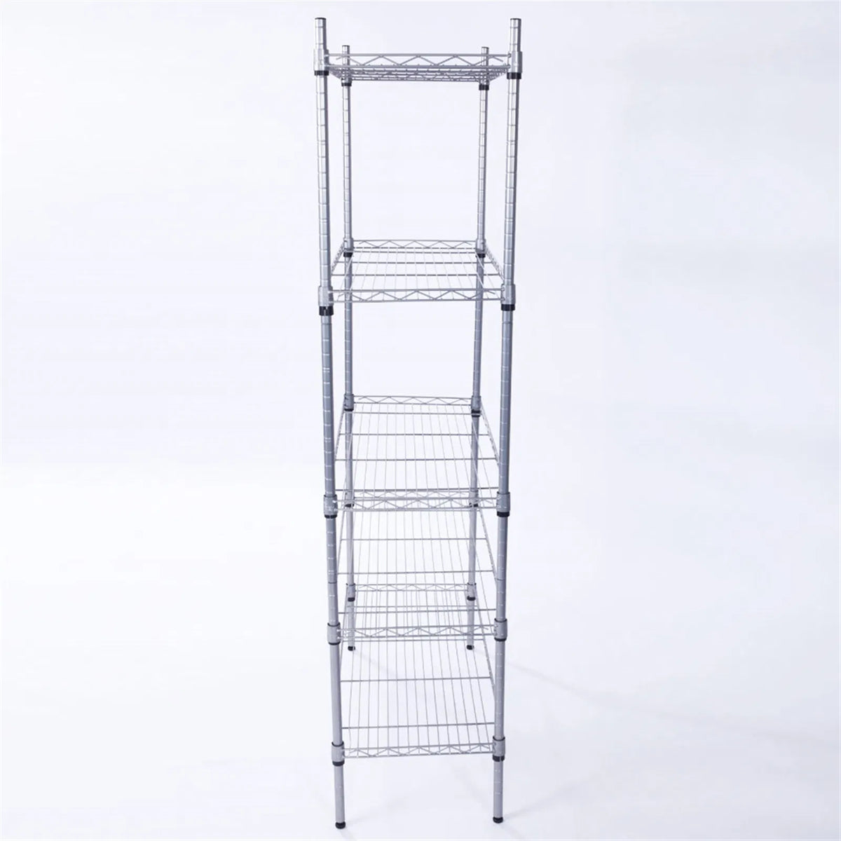 5-Tier Storage Rack with Safety Lip (29" × 13.4" × 59")