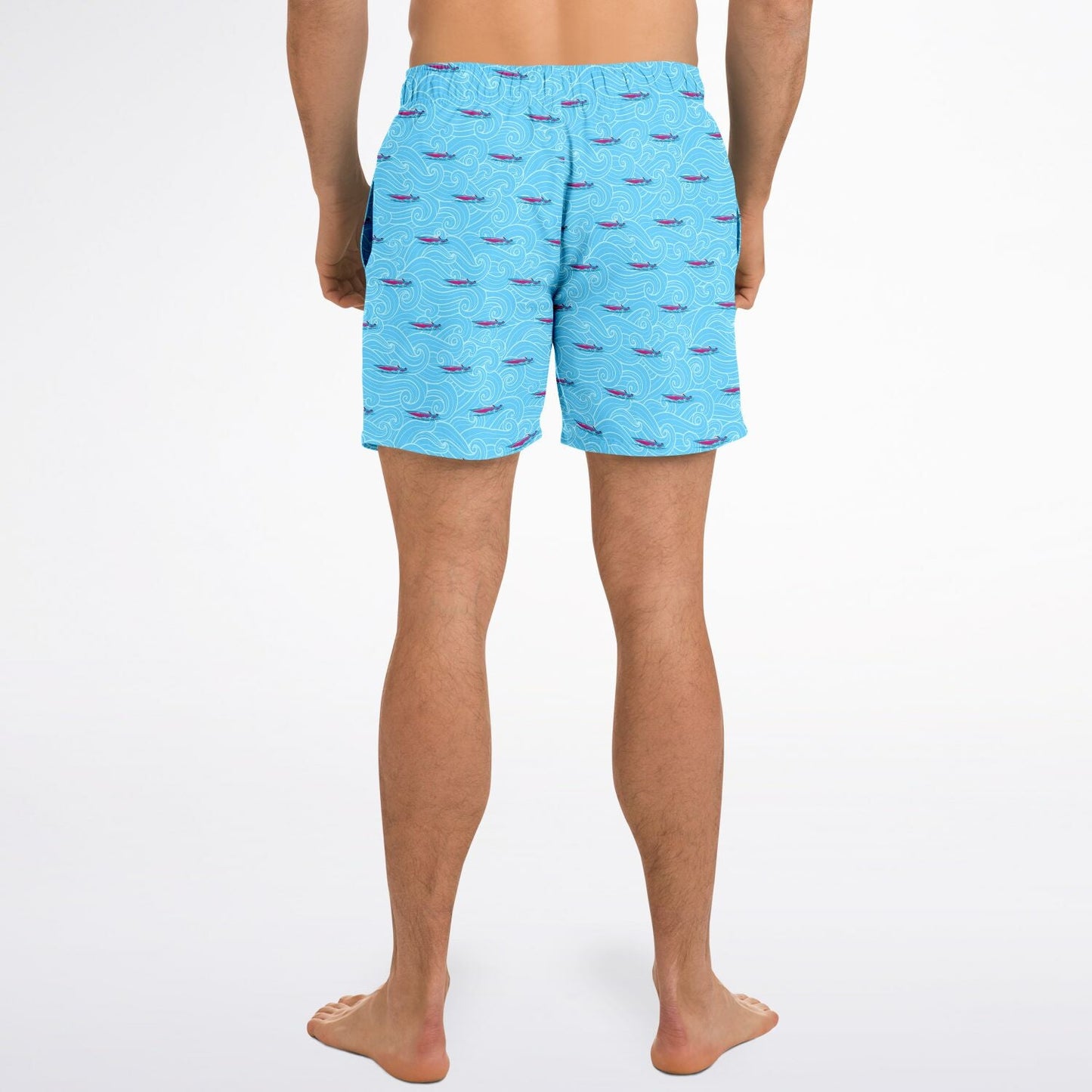 Rad Palm Fast Boats Swim Trunks