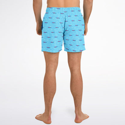 Rad Palm Fast Boats Swim Trunks